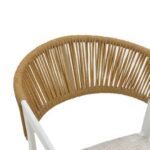 Chair Glist Rattan White 56x62x77cm (6)