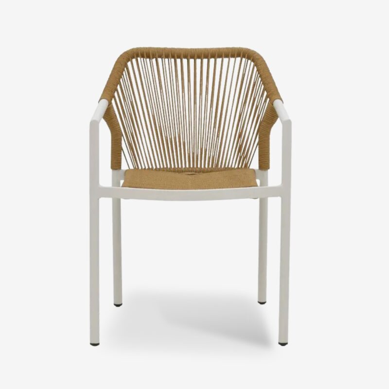 Chair Lucia Rattan White 56x59x80cm (4)