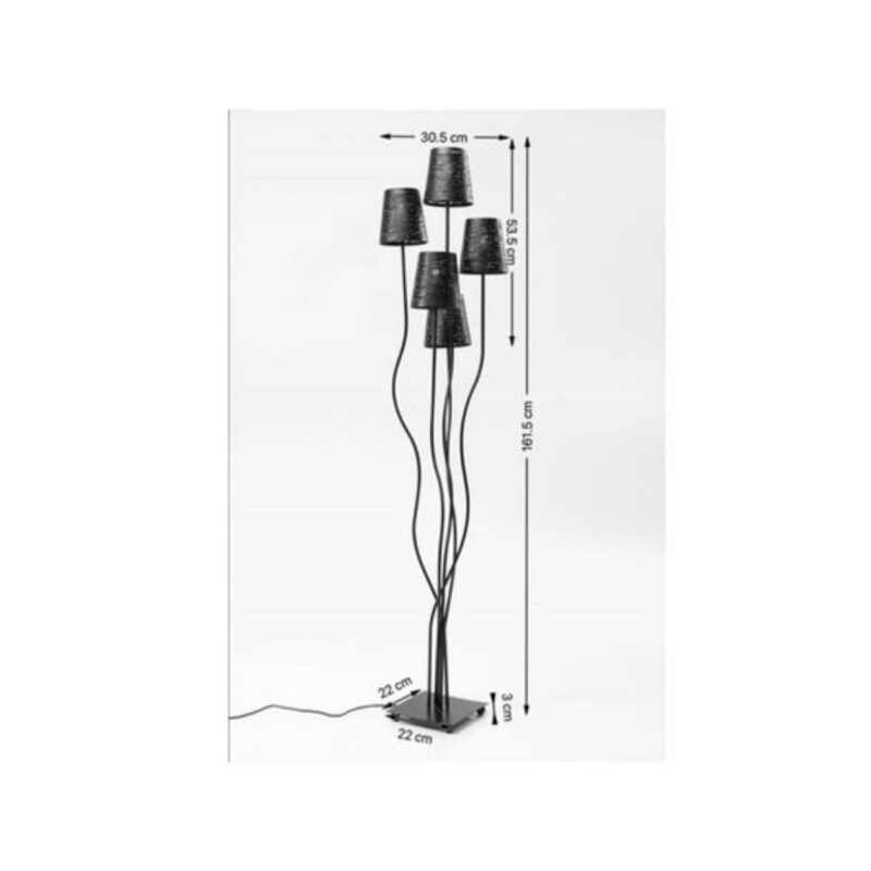 Kare Floor Lamp Flexible Berry Cinque 163cm (8)
