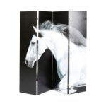Kare Room Divider Beauty Horses 160x180cm