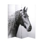 Kare Room Divider Beauty Horses 160x180cm (2)