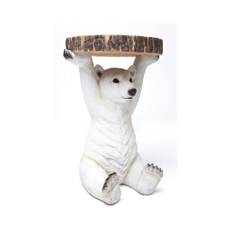 Kare Side Table Animal Polar Bear D37cm (11)