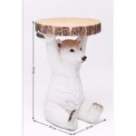 Kare Side Table Animal Polar Bear D37cm (13)