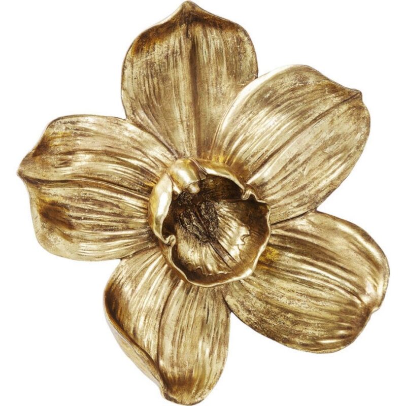 Kare Wall Decoration Orchid Gold 44cm (7)
