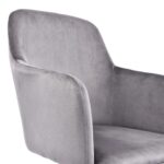 Office Chair Xever Gray Velvet 55х54х80 94cm (10)