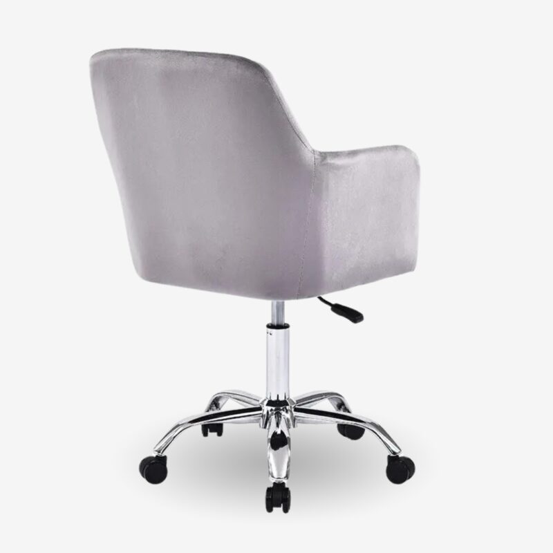 Office Chair Xever Gray Velvet 55х54х80 94cm (5)