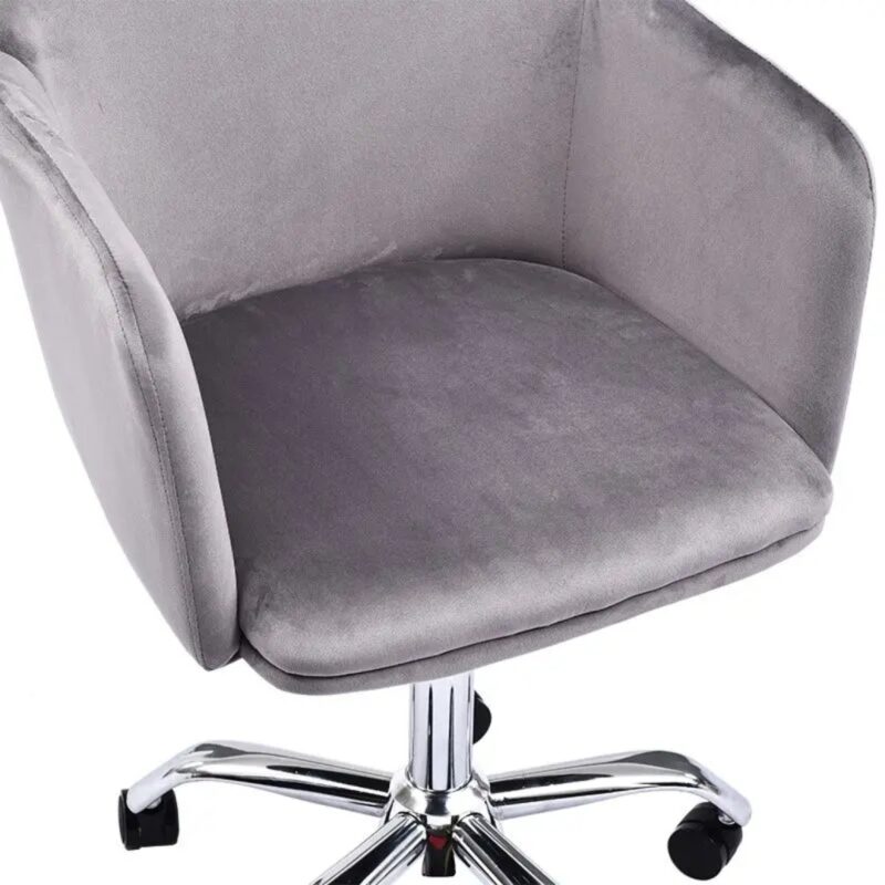 Office Chair Xever Gray Velvet 55х54х80 94cm (8)