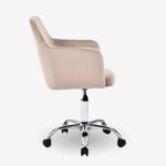 Office Chair Xever Pink Velvet 55х54х80 94cm (2)