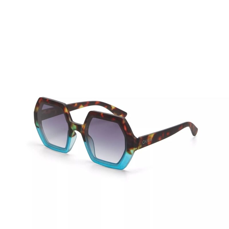 Okkia Sunglasses Emma Havana Blue Ok015 Hb (5)