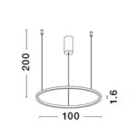 Pendant Lamp Tarquin ∅100cm (8)