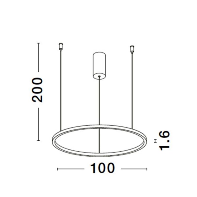 Pendant Lamp Tarquin ∅100cm (8)