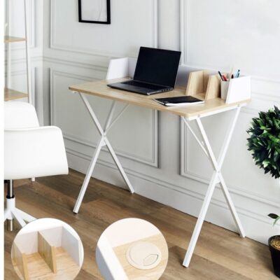 Desk Solo White 90x50x85cm (2)
