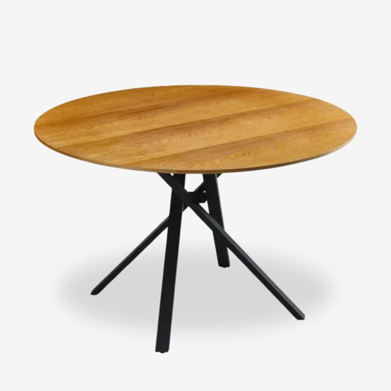 Dining Table Cara Sonoma Black ∅120 (2)