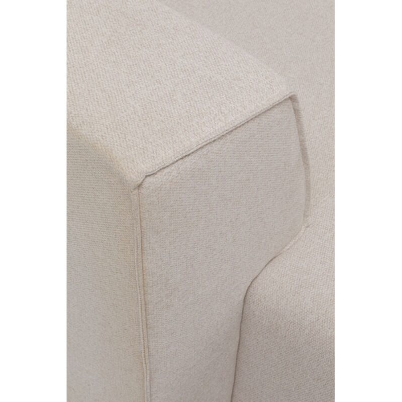 Kare Corner Sofa Infinity Ottoman Cream Left (18)