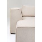 Kare Corner Sofa Infinity Ottoman Cream Left (19)