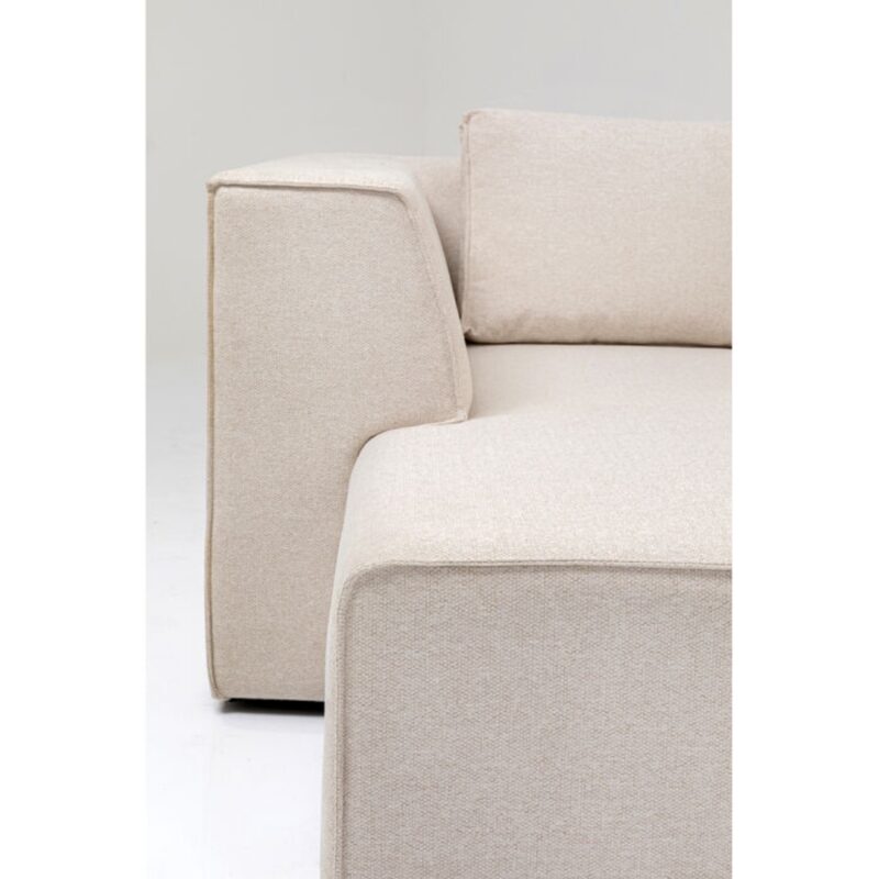 Kare Corner Sofa Infinity Ottoman Cream Left (19)