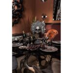 Kare Deco Object Kral Kafatası Siyah 49cm (3)