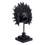 Kare Deco Object Kral Kafatası Siyah 49cm (5)