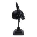 Kare Deco Object Kral Kafatası Siyah 49cm (6)