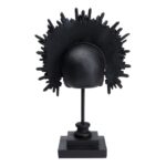 Kare Deco Object Kral Kafatası Siyah 49cm (8)