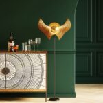 Kare Floor Lamp Bird Wings 168cm (2)