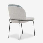 Chair Dore Gray Blue Bouclé (2)