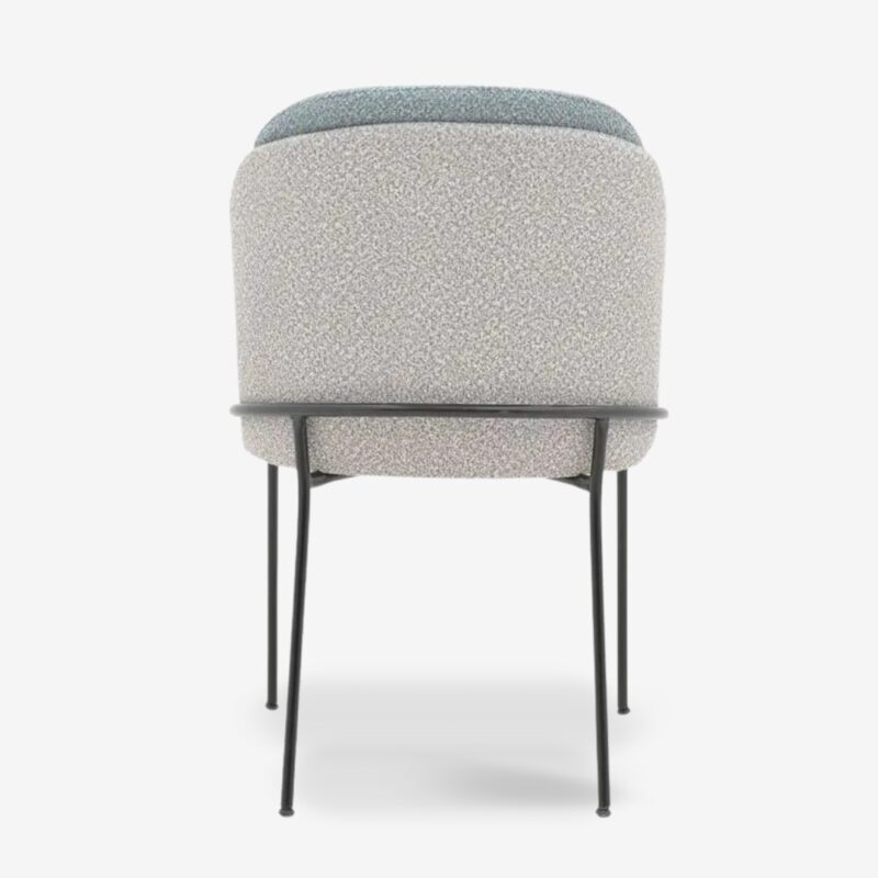 Chair Dore Gray Blue Bouclé (5)