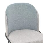 Chair Dore Gray Blue Bouclé (6)
