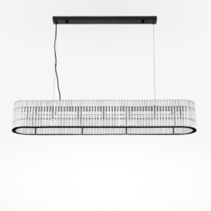 Chandelier Barok Black 110х18х210cm (10)