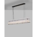 Chandelier Barok Black 110х18х210cm (3)