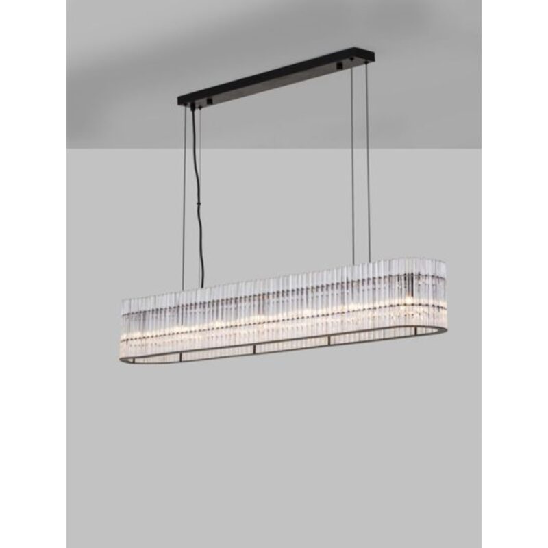 Chandelier Barok Black 110х18х210cm (3)