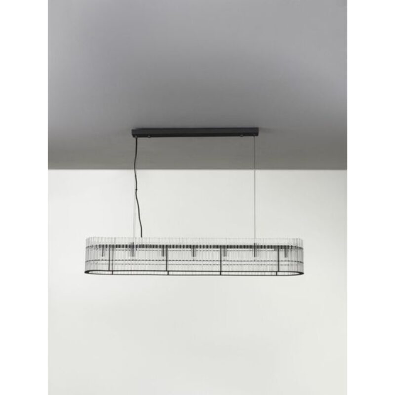 Chandelier Barok Black 110х18х210cm (6)