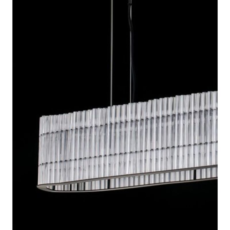 Chandelier Barok Black 110х18х210cm (7)