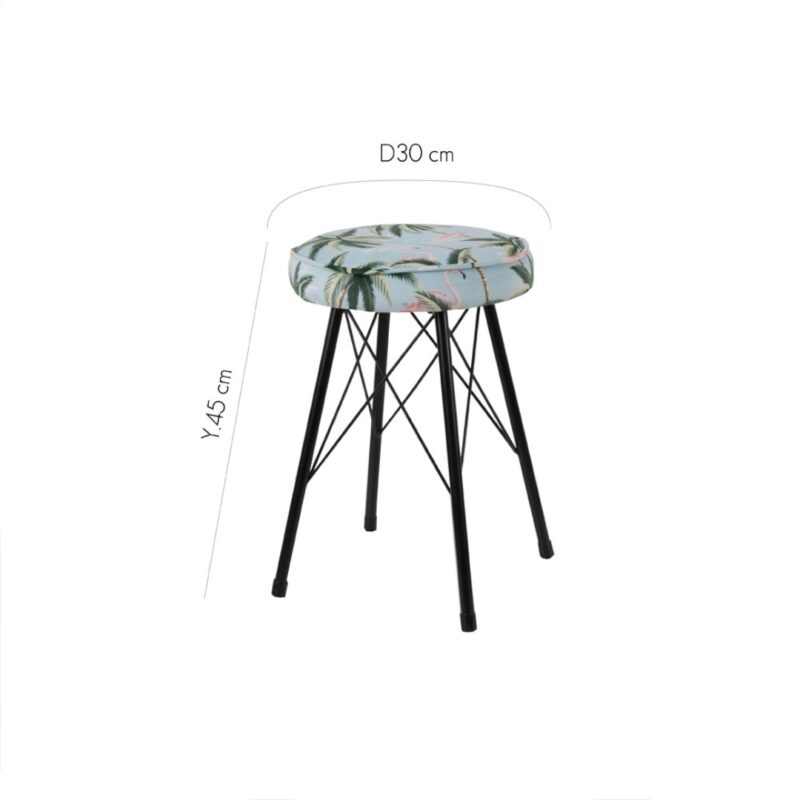 Stool Flamingo 30x60x45cm (4)