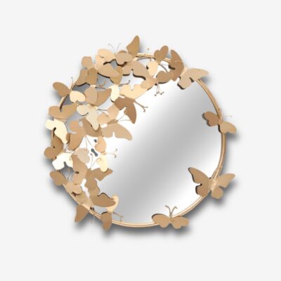 Wall Mirror Sciame Gold 64x7.5x63cm