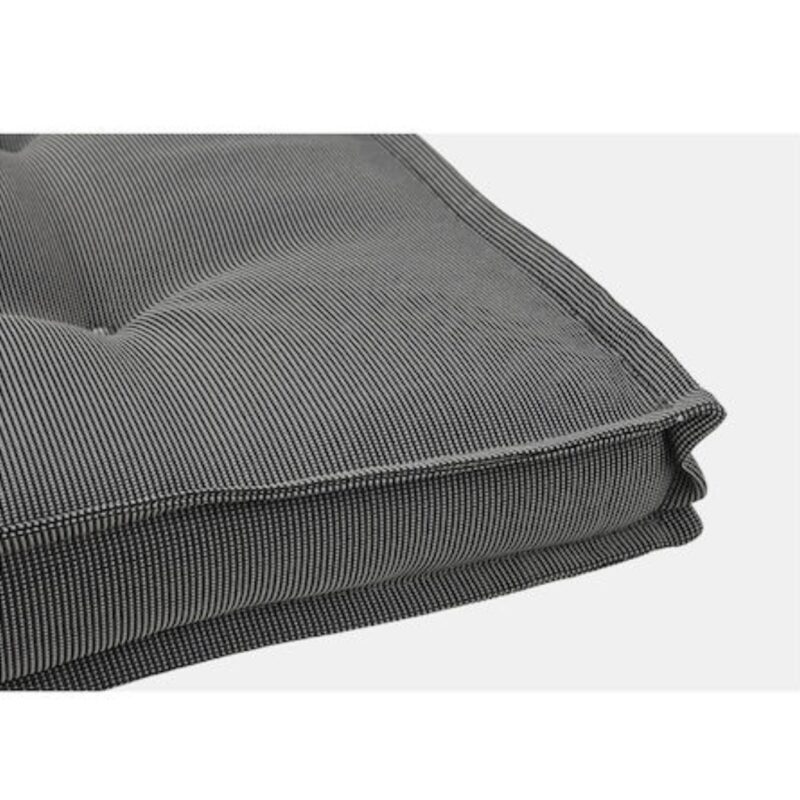 Waterproof Floor Cushion Charcoal 40x40x4cm (2)