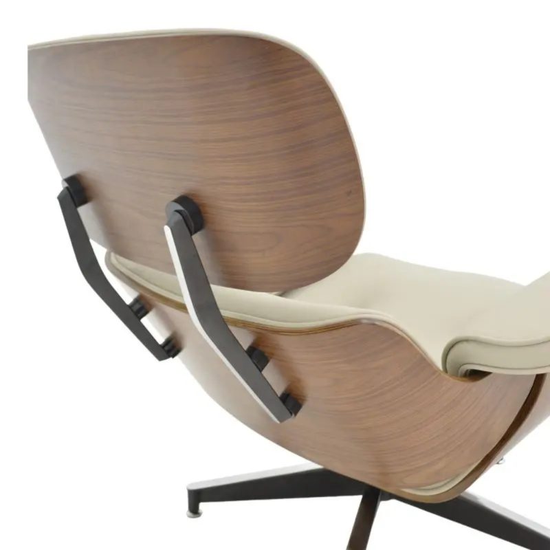 Armchair Eames White Vegan 82x92x82cm (7)