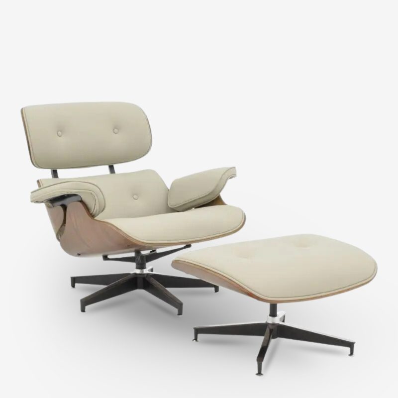 Armchair Eames White Vegan 82x92x82cm