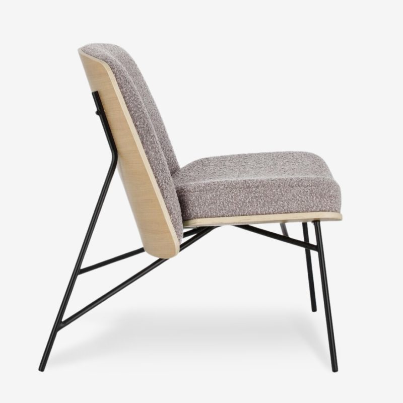 Armchair Emerson Grey 59x71x80cm (3)