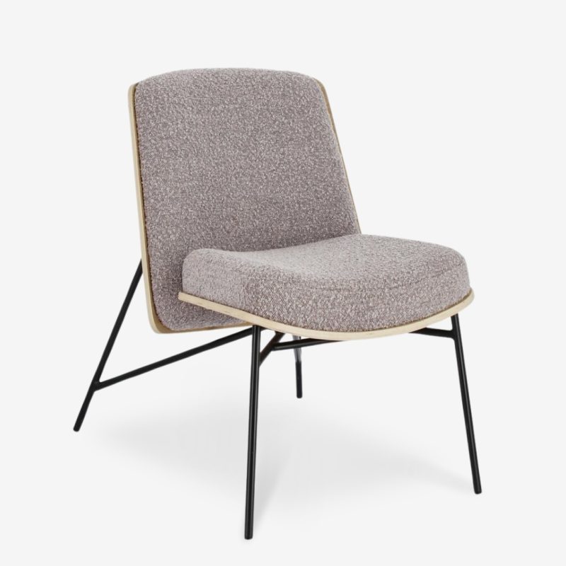 Armchair Emerson Grey 59x71x80cm
