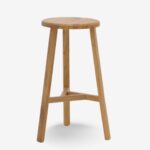 Bar Stool Fabio Elm Wood 38x71cm