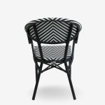 Chair Isak Blacke White 57x57x83см (4)