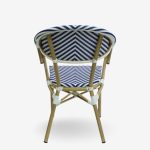 Karrige Isak Blu e Bardhe 57x57x83см (4)