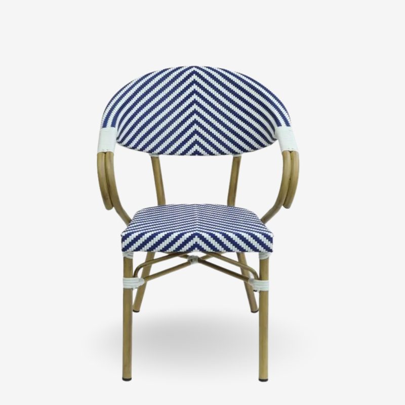Chair Isak Blue White 57x57x83см (3)