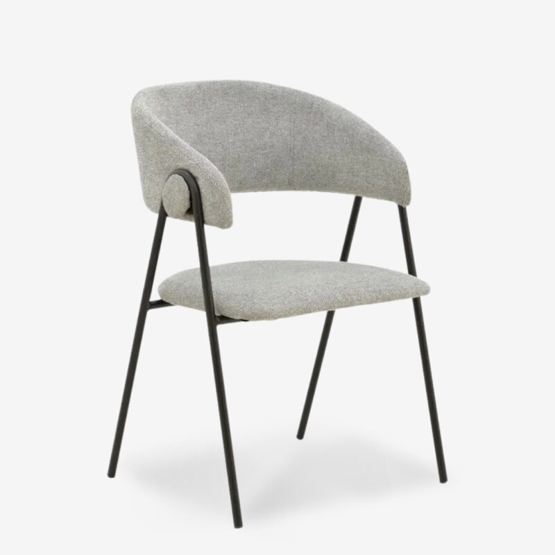 Chair Rachel Gray 52x53x83cm