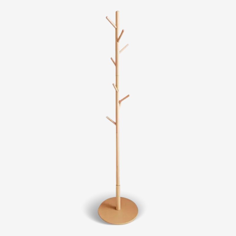 Coat Hanger Merry Natural Wood Ø38x174cm