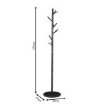 Coat Hanger Merry White Ø37x177cм (4)