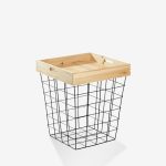 Coffee Table Basket With Storage 40x40x47cm