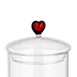 Glass Jar With Lid Astrrea 10x11cm (2)