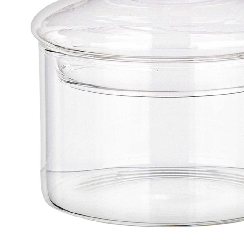 Glass Jar With Lid Astrrea 10x11cm (3)